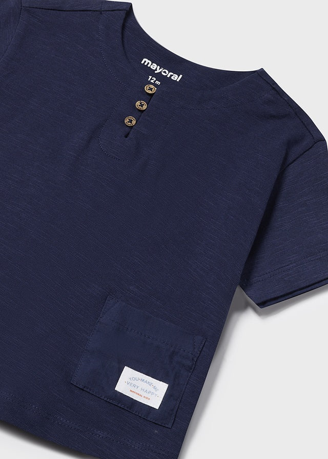 || Mayoral || T-shirt met knoopjes - Baby