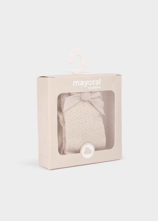 || Mayoral || Sokjes ajour en strik  - Newborn