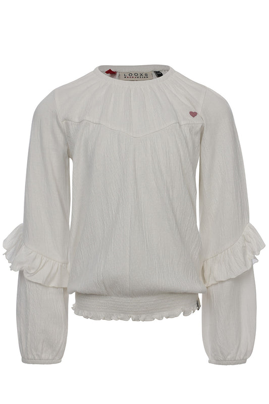 || LOOXS || Blouse jersey met ruffles