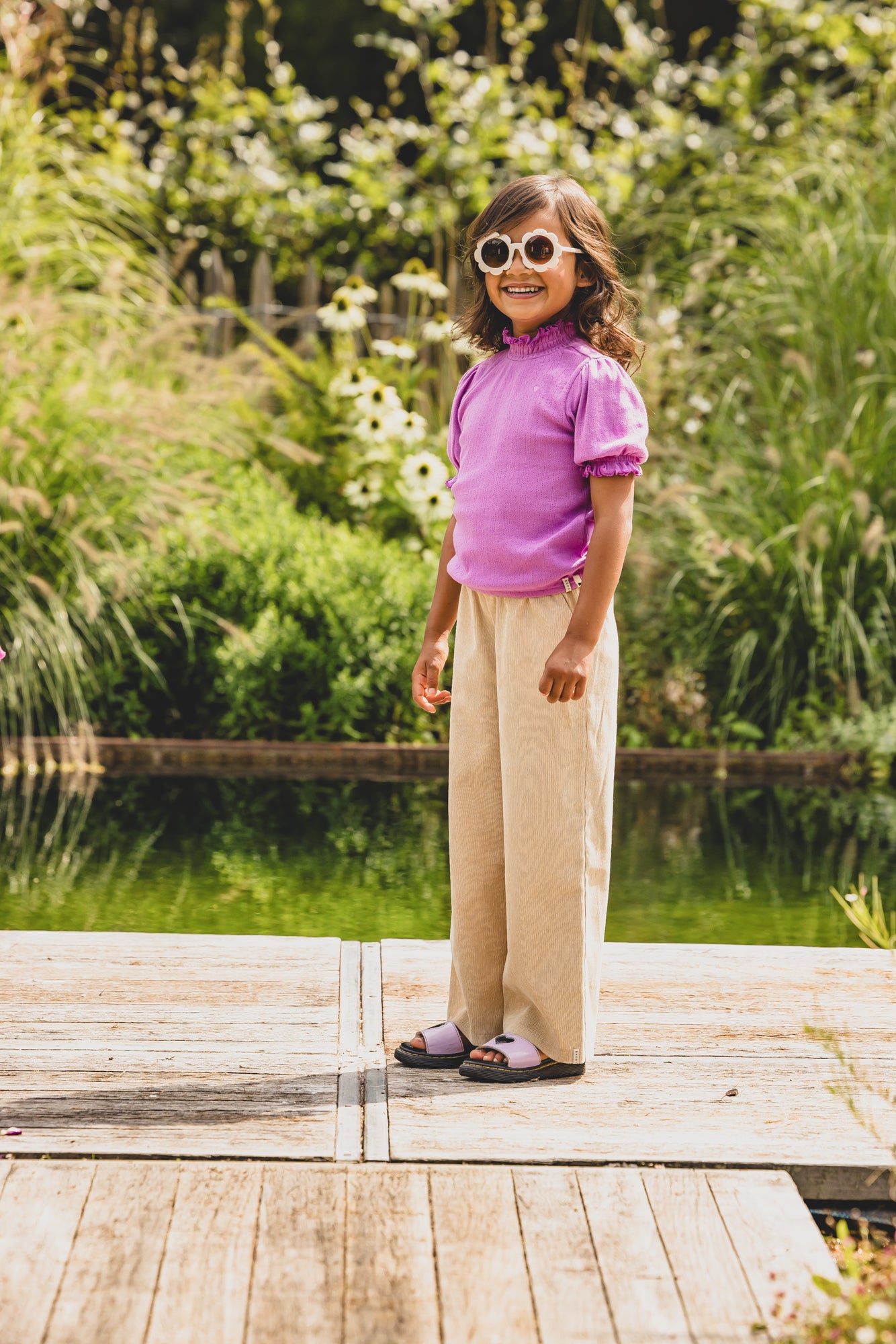 || LOOXS || Broek met wijde pijpen
