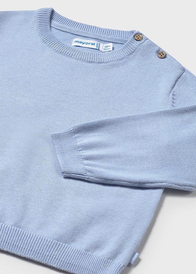 || Mayoral || Basis katoenen trui - Licht blauw 056