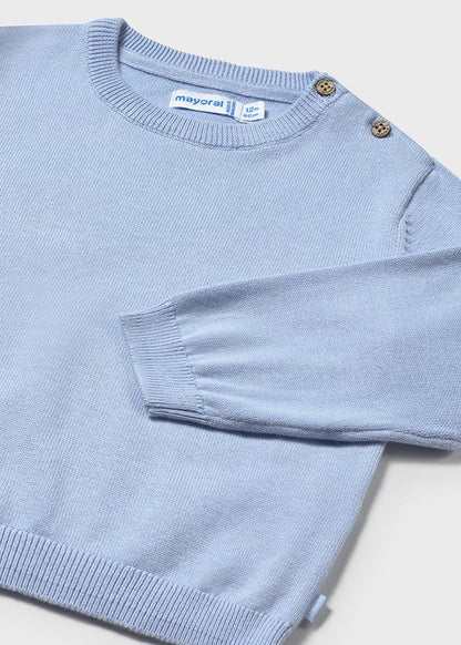 || Mayoral || Basis katoenen trui - Licht blauw 056