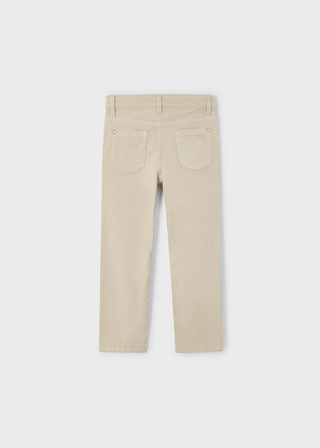 || Mayoral || Basis slim fit broek - Almond 58