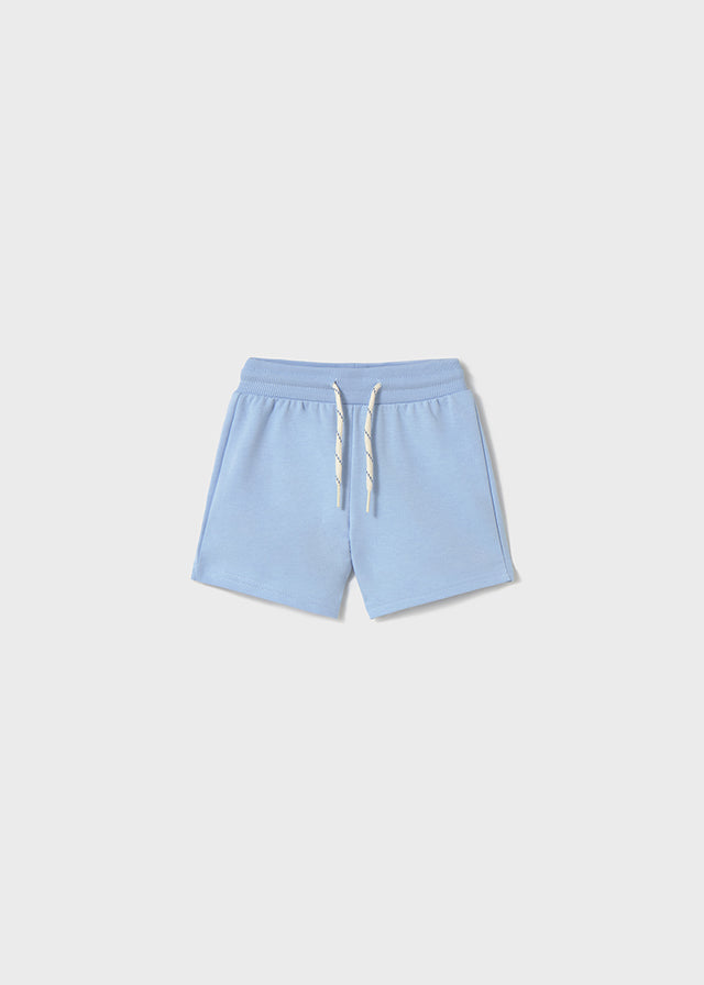 || Mayoral || Basis shorts fleece - Light Blue 076
