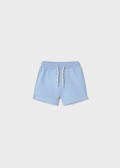 || Mayoral || Basis shorts fleece - Light Blue 076