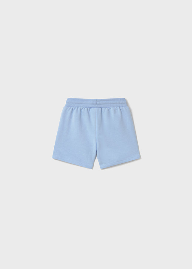 || Mayoral || Basis shorts fleece - Light Blue 076