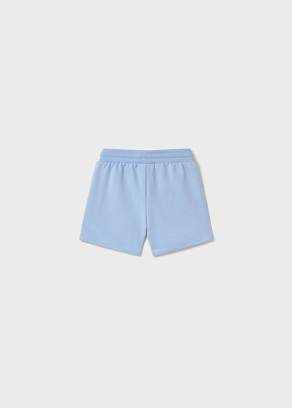 || Mayoral || Basis shorts fleece - Light Blue 076