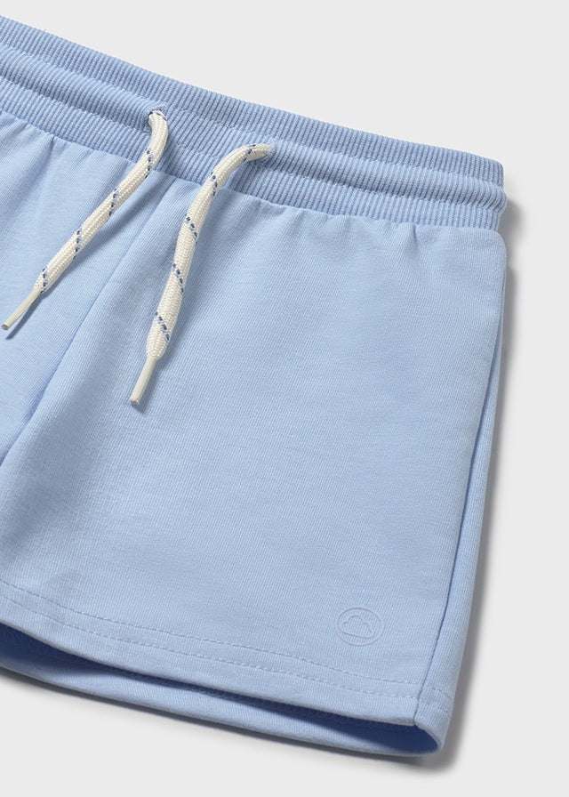 || Mayoral || Basis shorts fleece - Light Blue 076