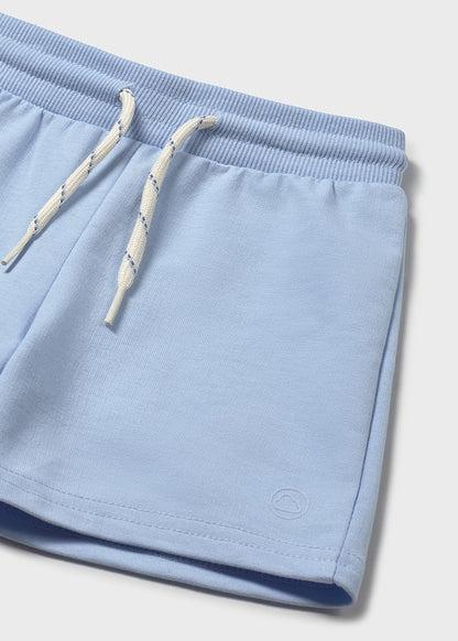 || Mayoral || Basis shorts fleece - Light Blue 076
