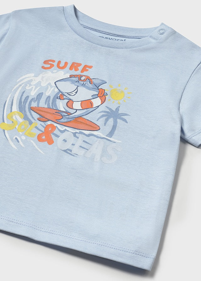 || Mayoral || T-shirt met haai