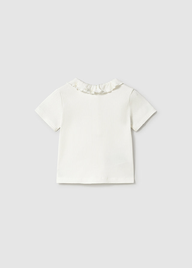 || Mayoral || Rib t-shirt met kraagje