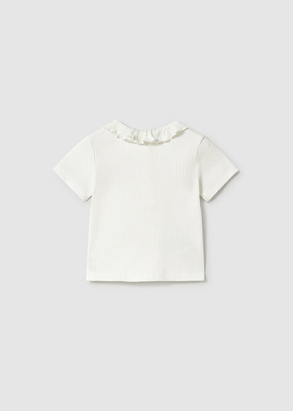 || Mayoral || Rib t-shirt met kraagje