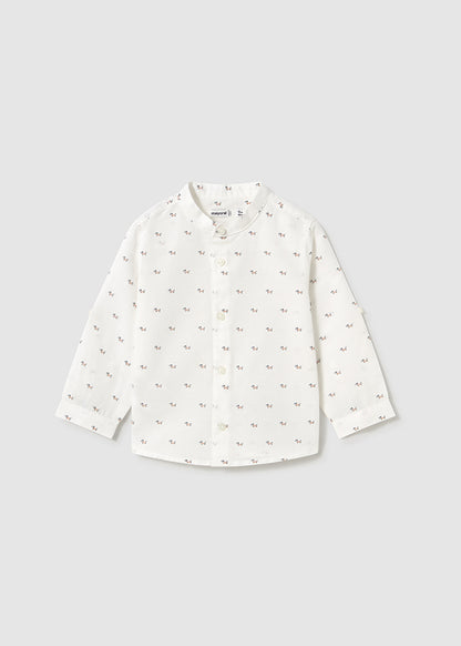 || Mayoral || Linnen shirt met hondjes