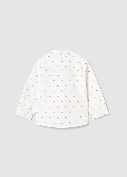 || Mayoral || Linnen shirt met hondjes
