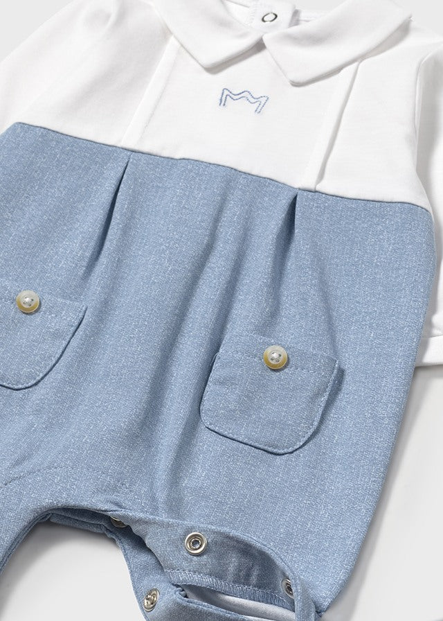 || Mayoral || Boxpak met voetjes - Blauw