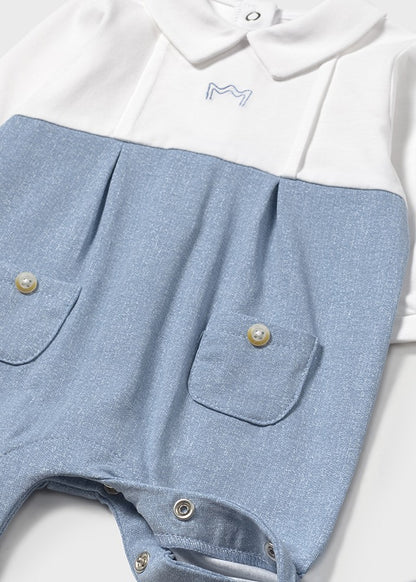 || Mayoral || Boxpak met voetjes - Blauw