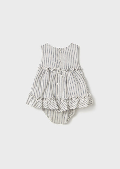 || Mayoral || Gestreepte jurk met bloomer