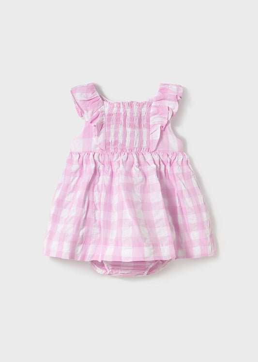 || Mayoral || Geruite jurk met bloomer