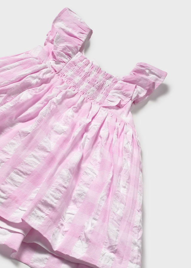 || Mayoral || Geruite jurk met bloomer