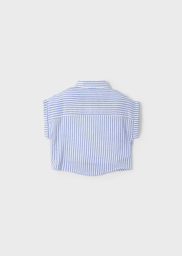 || Mayoral || Tweedelige blouse met streepjes