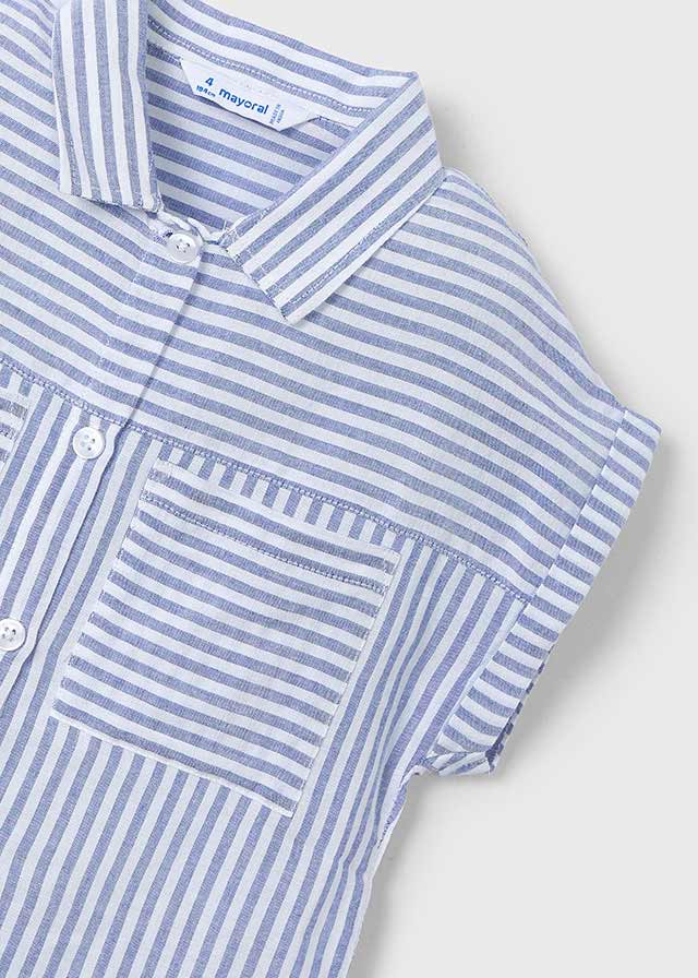 || Mayoral || Tweedelige blouse met streepjes