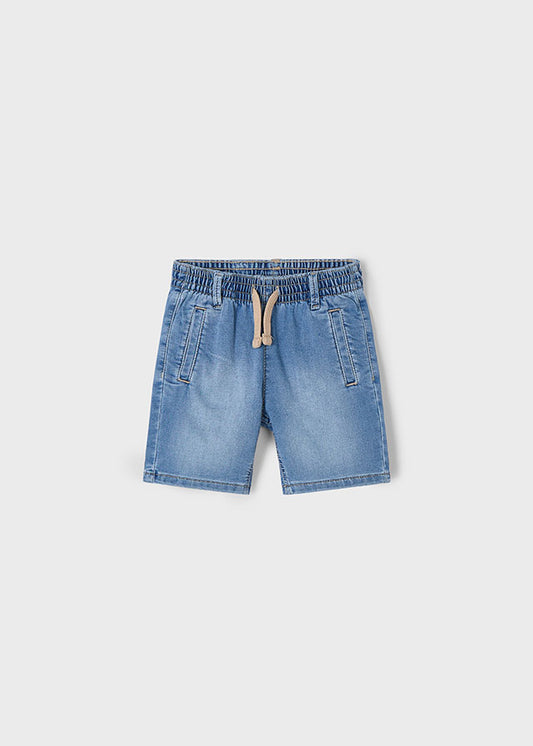 || Mayoral || Denim short met elastieken band