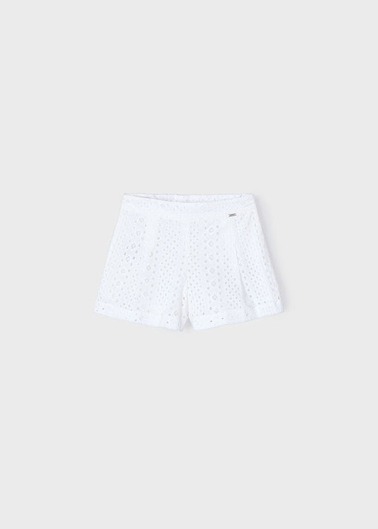 || Mayoral || Broderie shorts