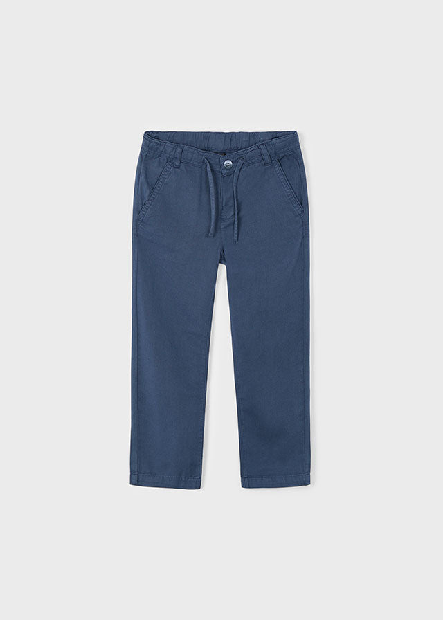 || Mayoral || Linnen chino - Blauw
