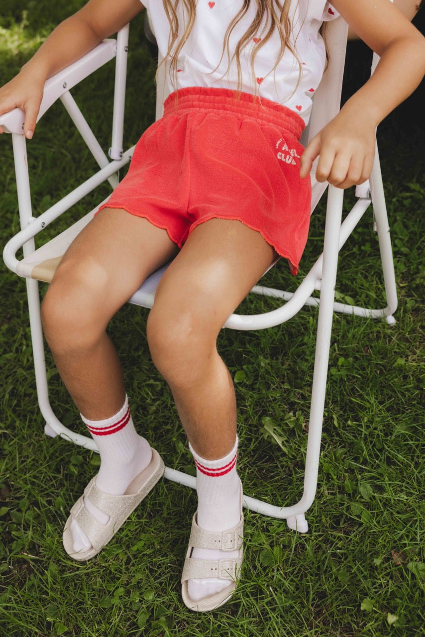 || LOOXS || Badstof short met golvend randje
