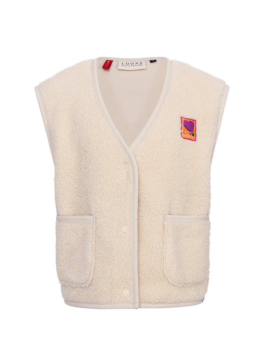 || LOOXS || Teddy gilet ‘Love Club’