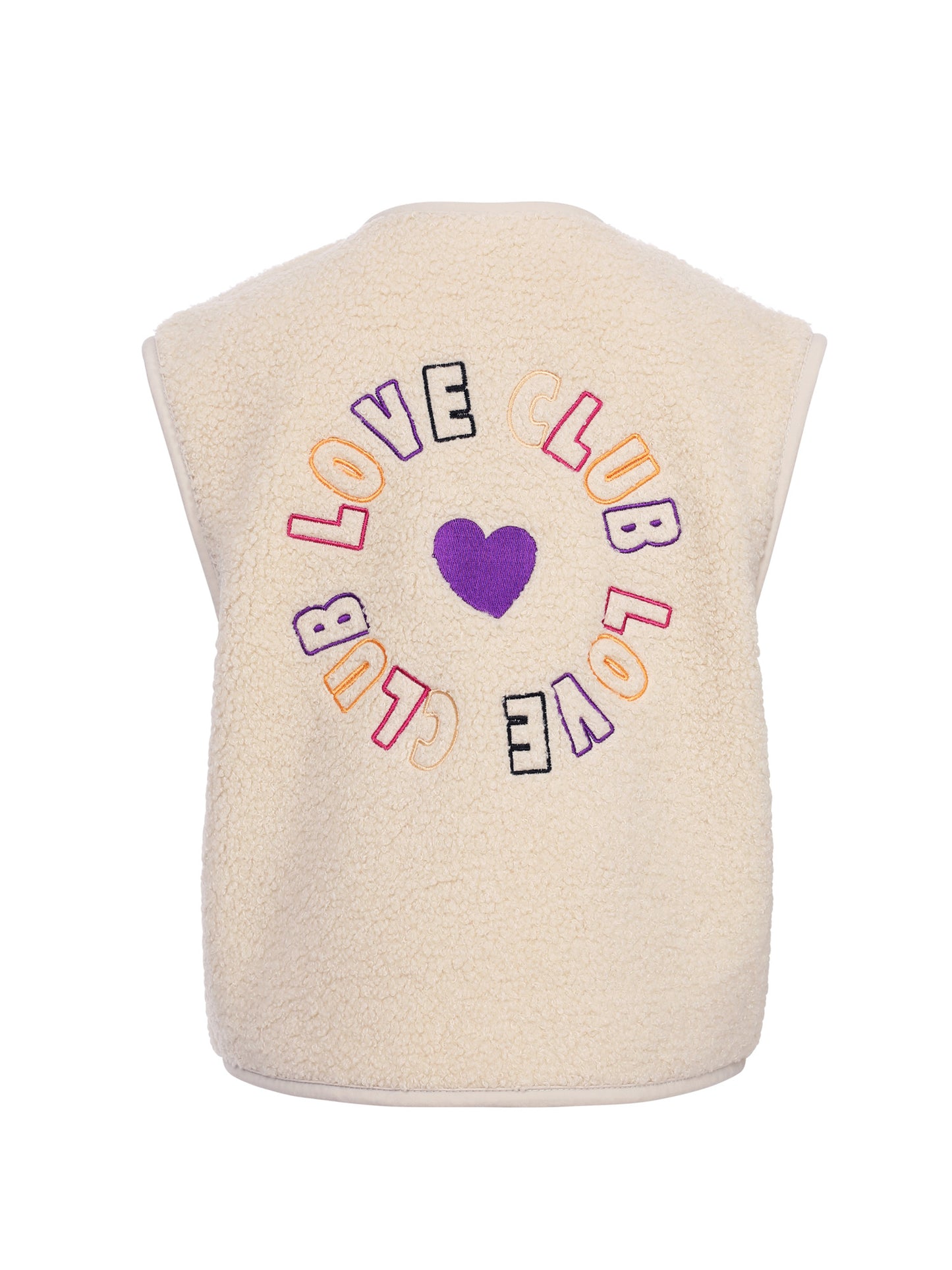 || LOOXS || Teddy gilet ‘Love Club’