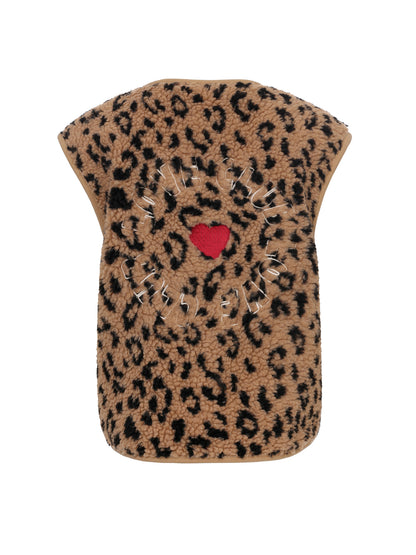 || LOOXS || Teddy gilet panter ‘Love Club’