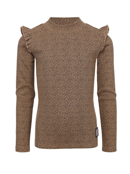 || LOOXS || T-shirt met luipaard print