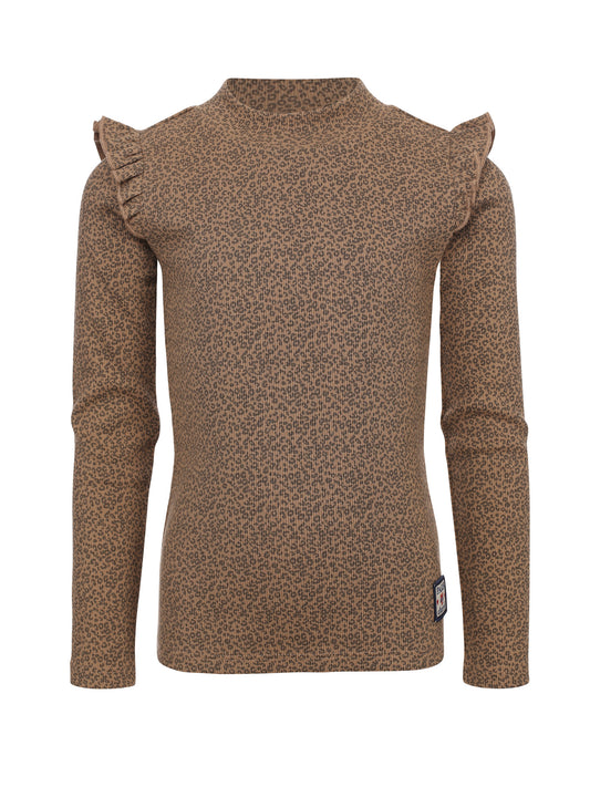 || LOOXS || T-shirt met luipaard print