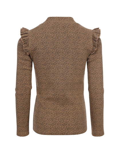 || LOOXS || T-shirt met luipaard print