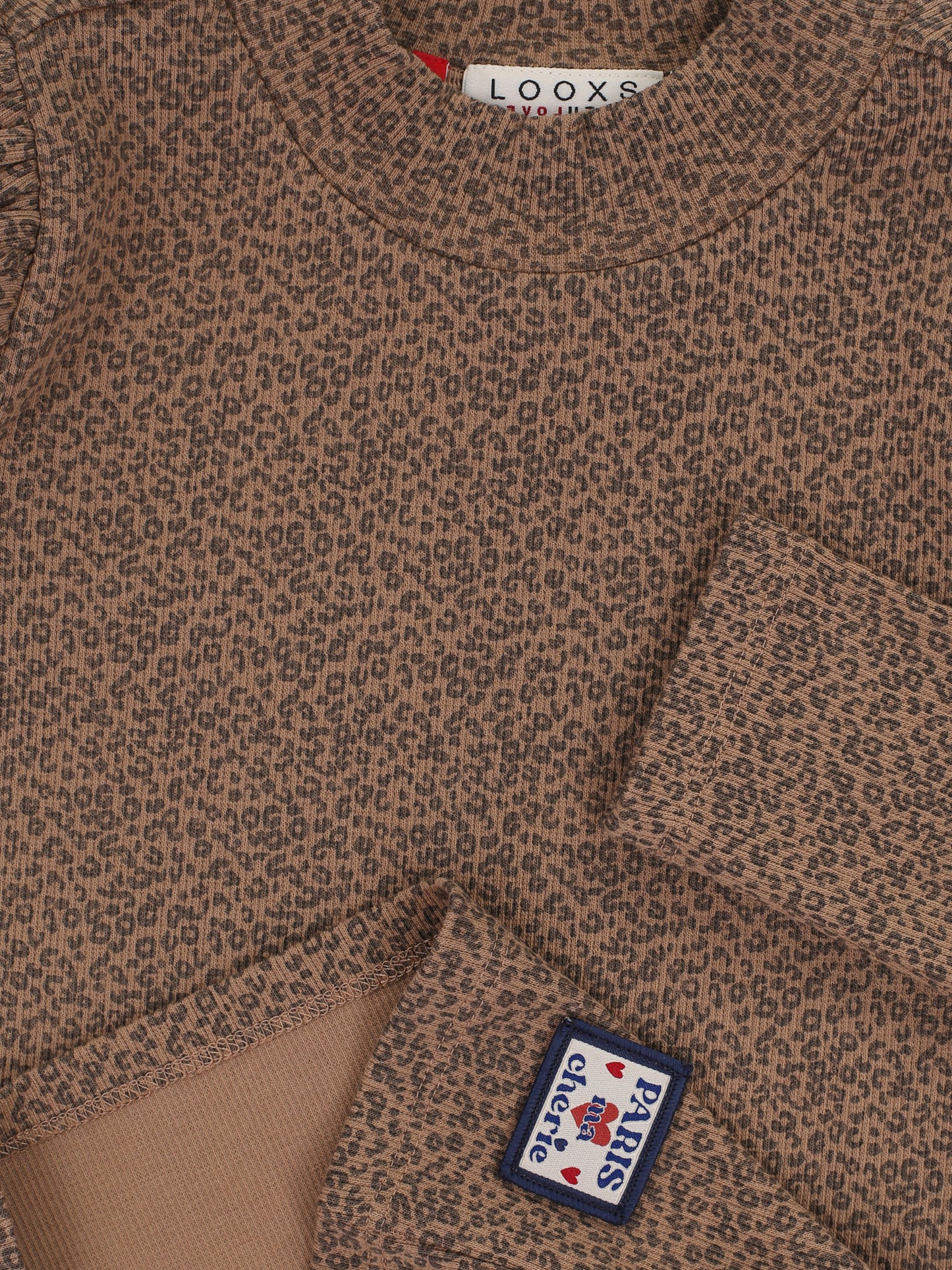 || LOOXS || T-shirt met luipaard print