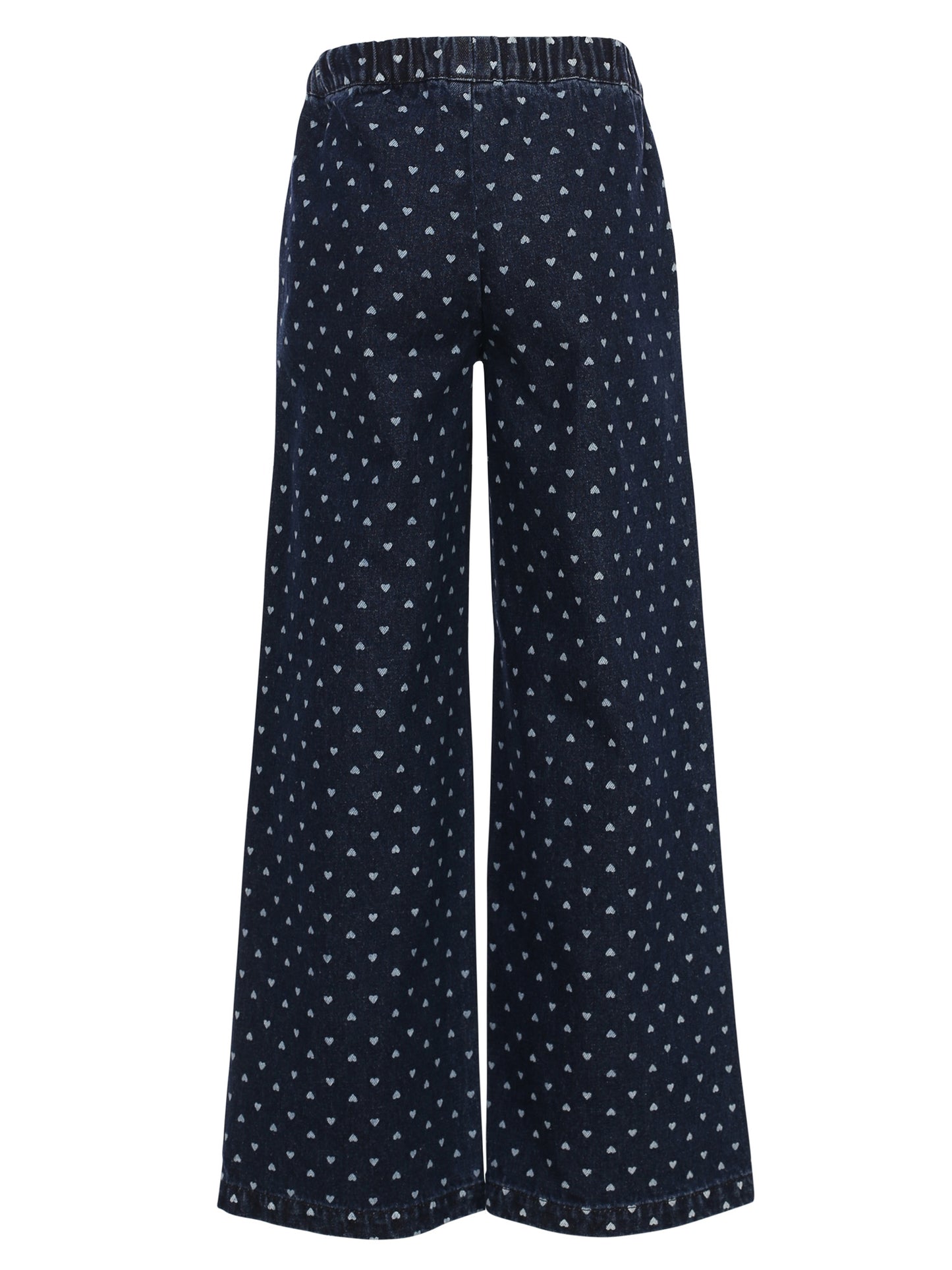|| LOOXS || Wideleg denim met hartjes