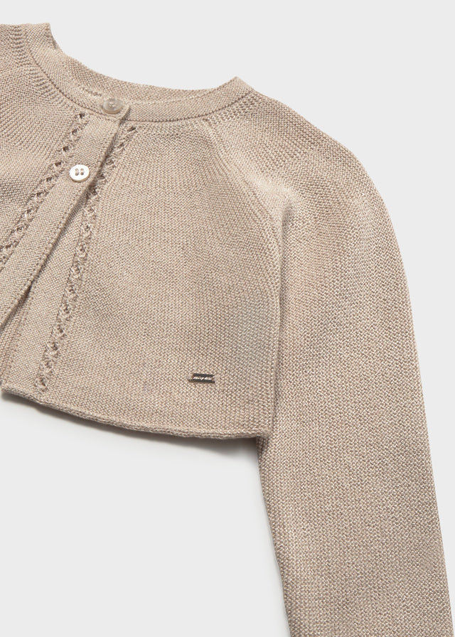 || Mayoral || Gebreid vestje met glinsters