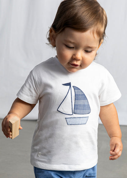 || Mayoral || T-shirt met zeilboot