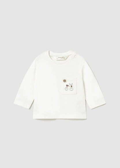 || Mayoral || T-shirt met borstzakje en fiets