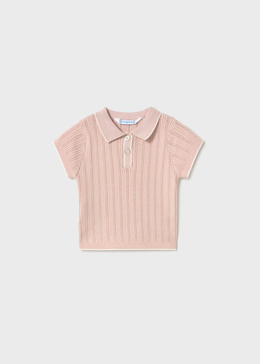 || Mayoral || Gebreid polo met ajour