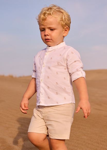 || Mayoral || Linnen chino shorts