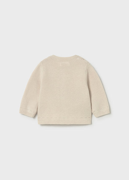 || Mayoral || Gebreid vestje pointelle - Zand