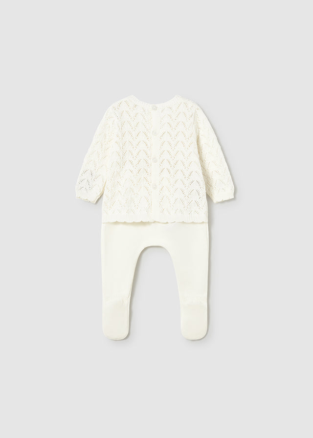 || Mayoral || Gebreide newbornset 2-delig