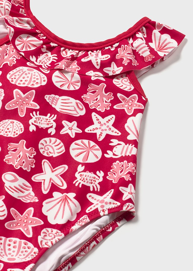 || Mayoral || Badpak met ruffles en schelpen