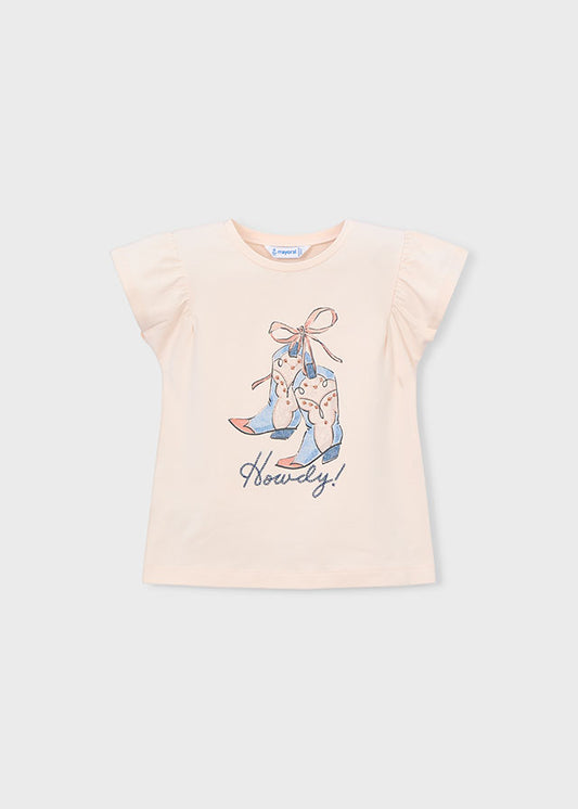 || Mayoral || T-shirt met cowboylaarzen