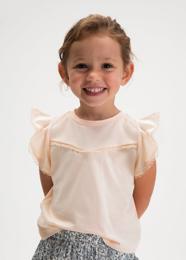 || Mayoral || T-shirt met ruffles