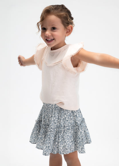 || Mayoral || T-shirt met ruffles