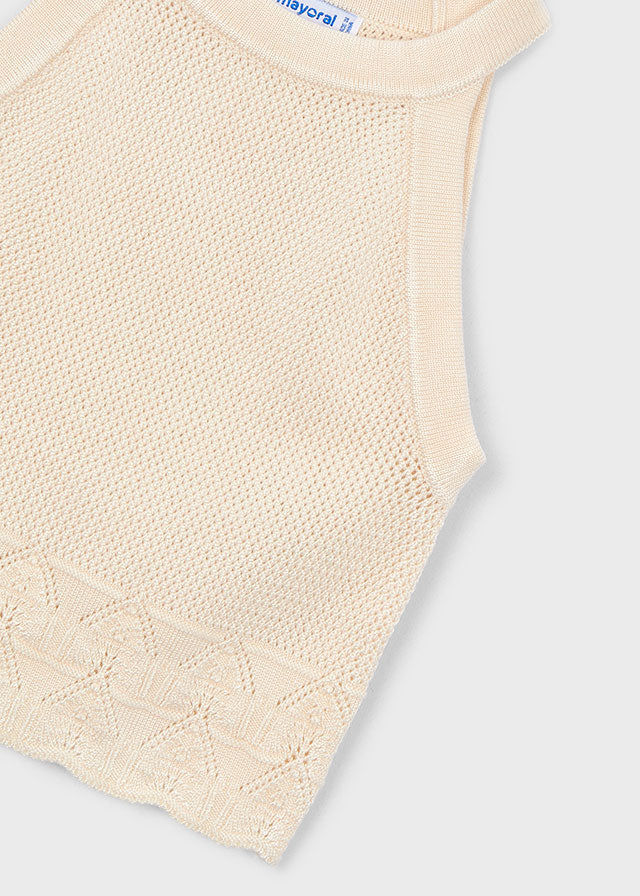 || Mayoral || Gebreid topje met ajour