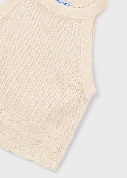 || Mayoral || Gebreid topje met ajour